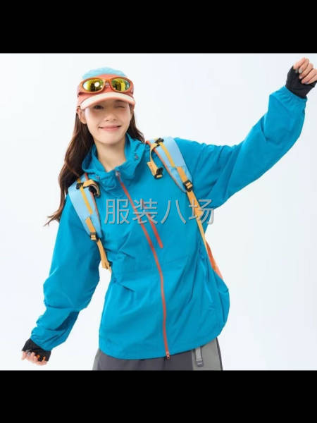 梭织防晒衣 需要切包一体机器-第1张图片