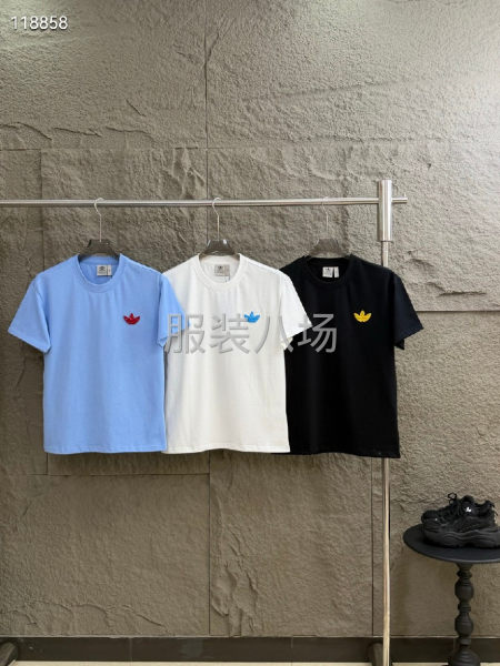 三叶草夏季新款情侣短袖-第2张图片