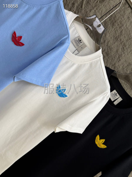 三叶草夏季新款情侣短袖-第4张图片