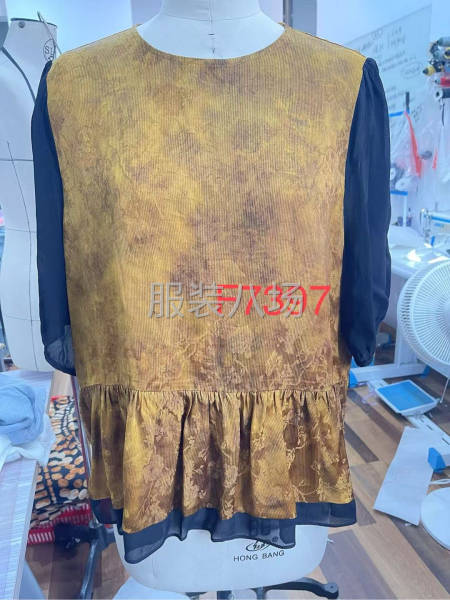 招整件梭织连衣裙，衬衫车位-第2张图片