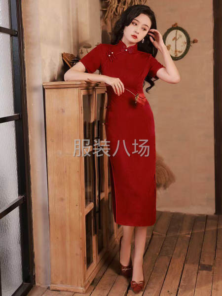 常年宠物服装、改良款旗袍-第8张图片