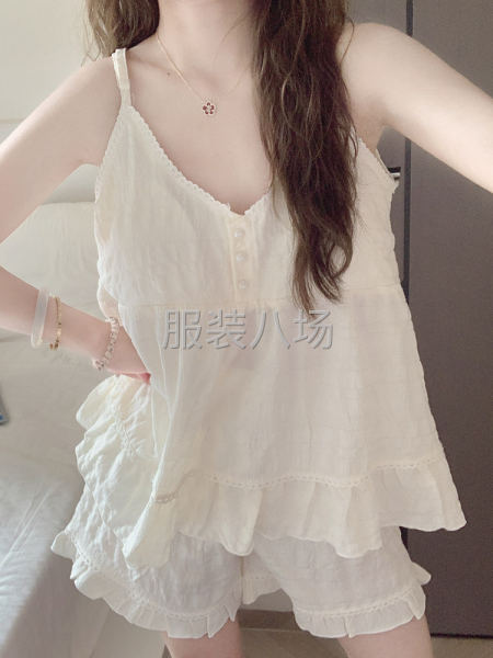 招睡衣加工厂合作，主做睡衣套裙，吊带裙-第2张图片