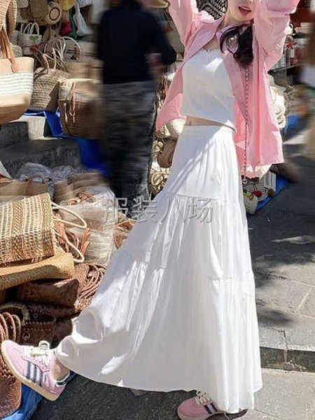 夏季爆品推荐：白色蛋糕裙-第2张图片