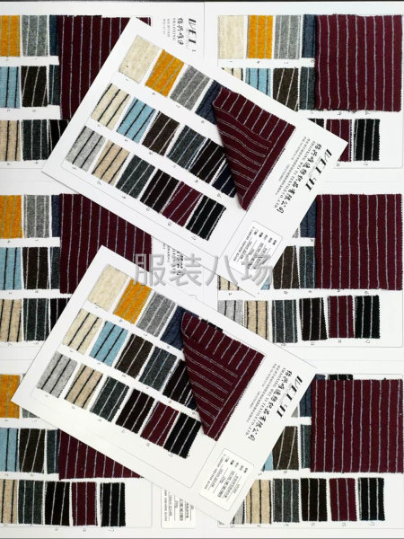 韩国针织羊毛条纹现货供应爆款-第4张图片