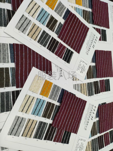 韩国针织羊毛条纹现货供应爆款-第2张图片