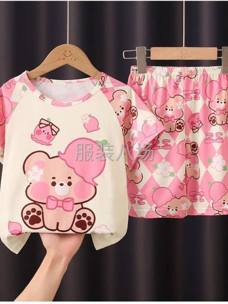 专业生产整件针织围，儿童家居服-第5张图片