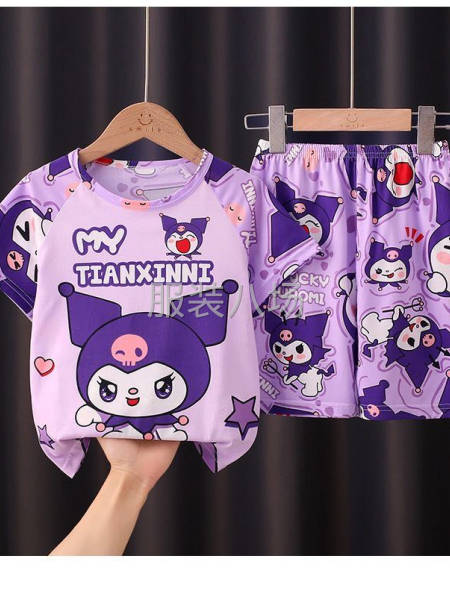 专业生产整件针织围，儿童家居服-第7张图片