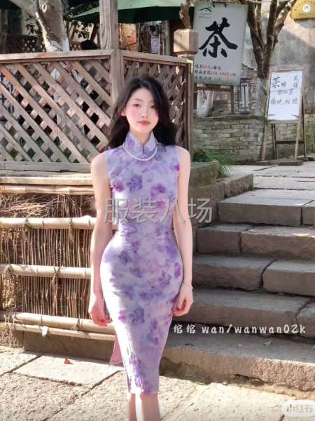 常年做连衣裙，旗袍类-第2张图片