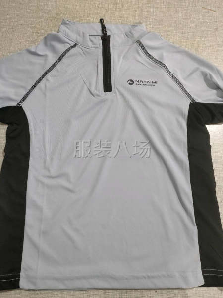 立领拉链速干衣，需三针五线-第1张图片
