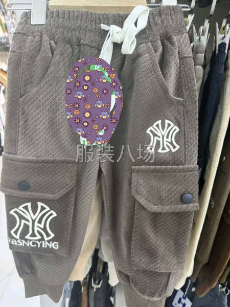 男童休闲裤，松紧腰，穿腰绳，有拉腰机经验的可以联系-第1张图片