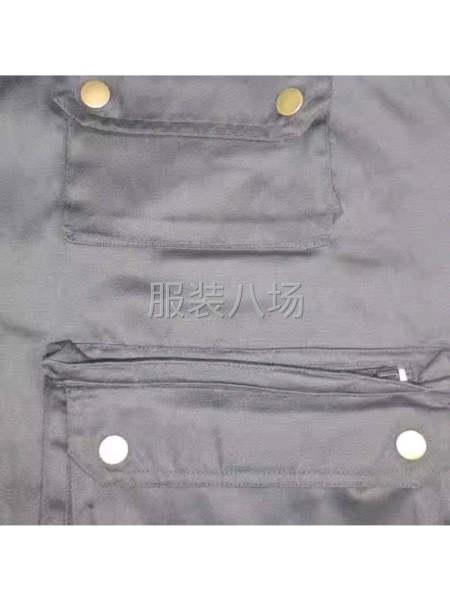钓鱼服马甲，有里子，要包边，钉扣子，打结，熨烫-第5张图片