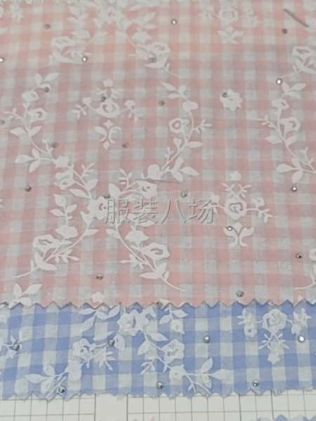 天丝格 发机绣，再镶钻-第3张图片
