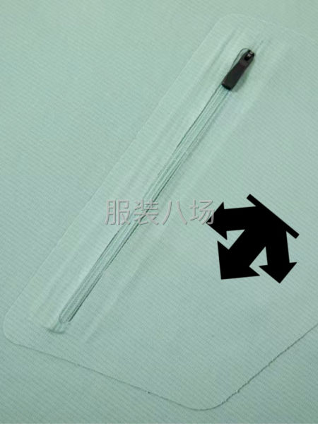 速干冰丝休闲运动短袖T恤-第6张图片