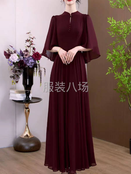 做整件雪纺连衣裙，工价高，毛活勿扰-第1张图片