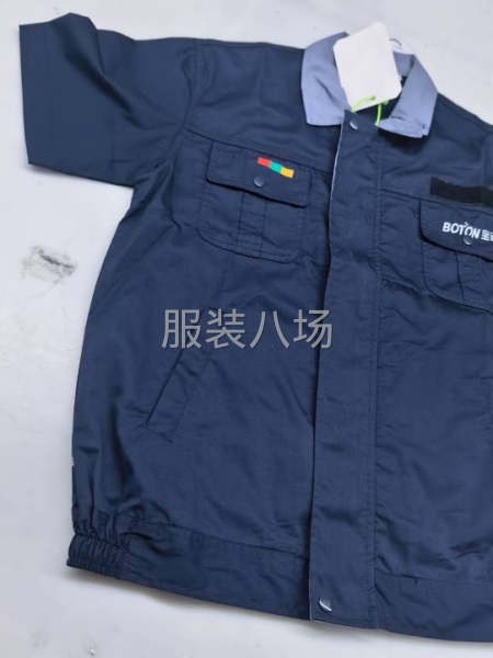 短袖工作服-第1张图片
