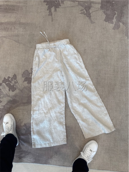 苎麻半裙裤子，针织T，四大片的半裙和裤子-第1张图片