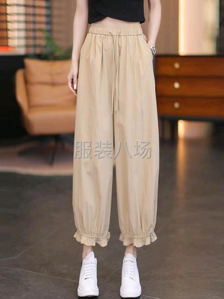 简单4片轻工裤子，加花边等-第2张图片