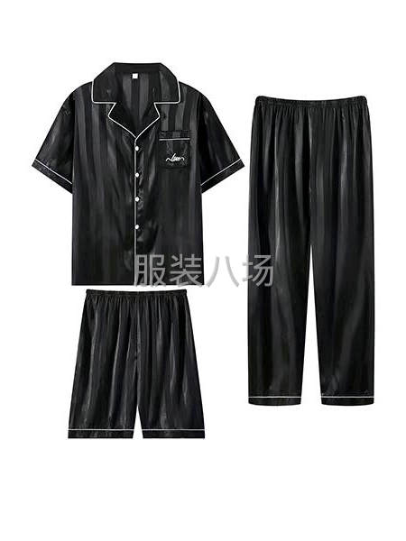 招：花边睡衣套装，色丁翻领加工厂-第2张图片
