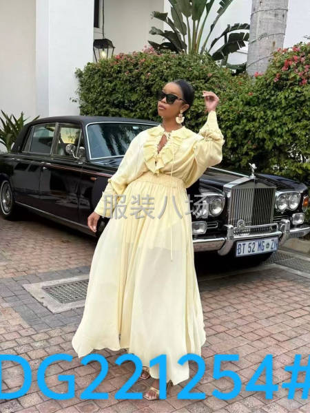 要求熟悉的非洲市场连衣裙-第3张图片