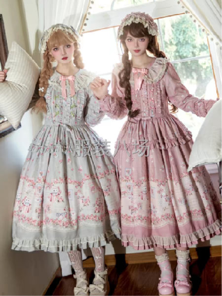 洛丽塔连衣裙裁片外发，江西湖南湖北-第1张图片