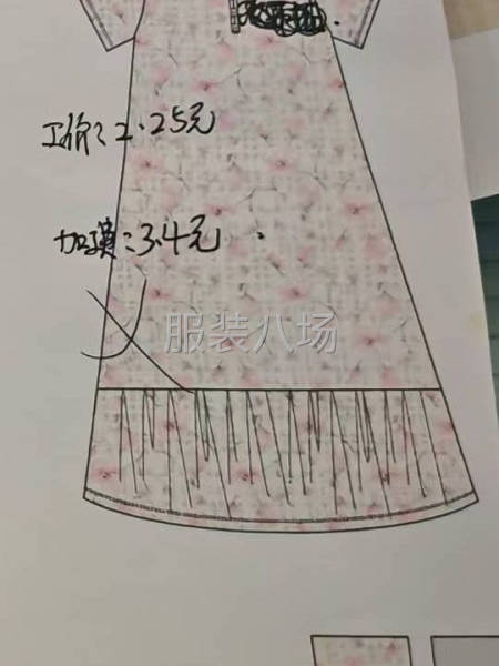 外单花边套装，圆领套装-第1张图片