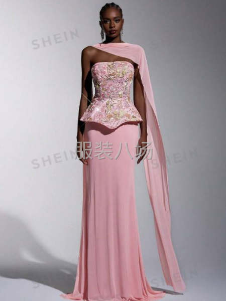 连衣裙礼服外发，返单多-第2张图片