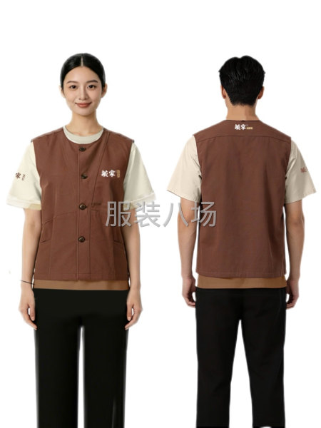 主做餐饮工作服长期有货外发，货源充足-第6张图片
