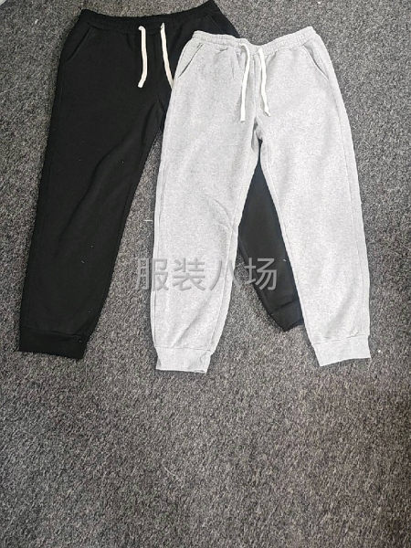 10000左右件加绒光板卫裤，4个颜色Velvet-line-第2张图片