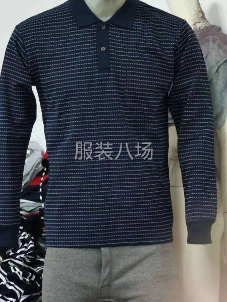 男士休闲条纹Polo加工厂，来样定做，快速打样-第3张图片