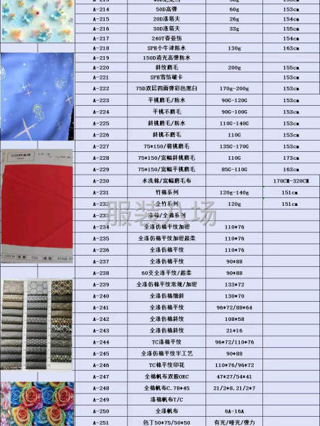 工厂直销，品种款式花型多-第1张图片