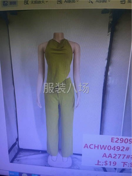 公司生产外贸时装 针织梭织都有 裤子 裙子 上衣-第4张图片