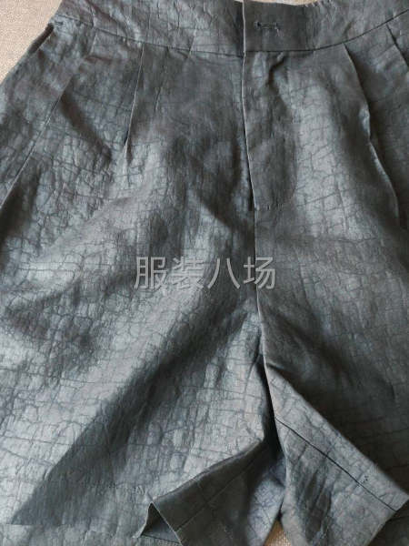 网单，面料香云纱裤子 新中式-第1张图片