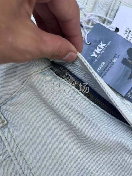 高货，冰丝蓝弯刀牛仔裤，手慢无-第3张图片