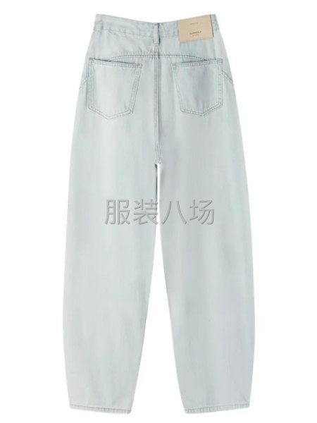 高货，冰丝蓝弯刀牛仔裤，手慢无-第2张图片