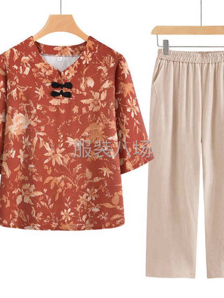 中老年女装，自产自销款式多，要求出货快，也可以包工包料-第2张图片