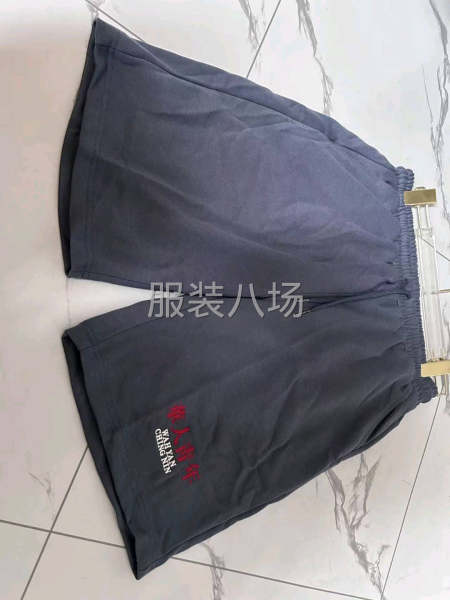 针织男短裤，印花，绣花3个款，s到xl，共2300条，一次打-第1张图片