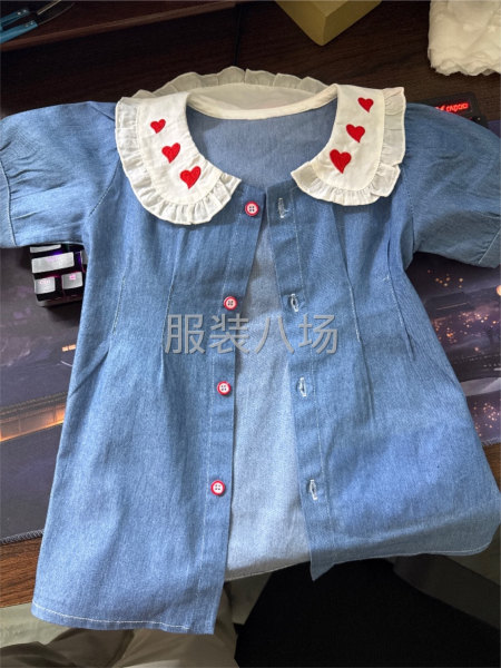 裁床诚招：童装轻重裙子、假两件、POLO裙、套装等等-第5张图片
