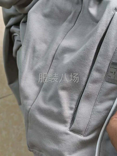 订单需要做过拉链衫套装，领子包边条的，毛货勿扰-第2张图片