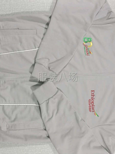 订单需要做过拉链衫套装，领子包边条的，毛货勿扰-第1张图片