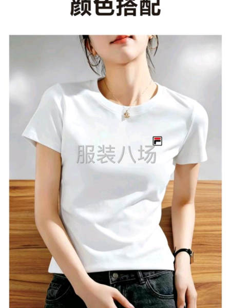 女装圆领短袖 T恤衫-第1张图片