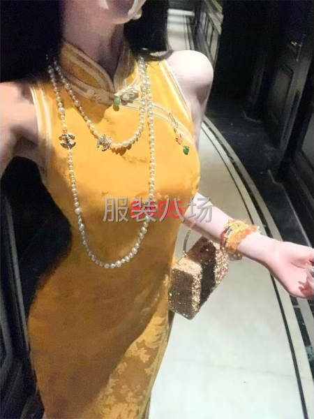 四大片改良款旗袍、宠物服装、款式简单易上手-第4张图片