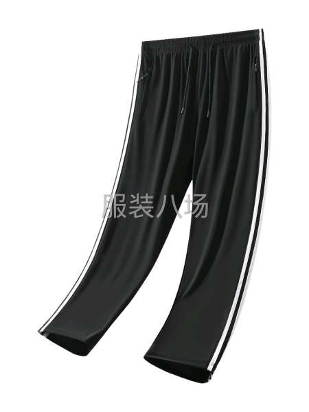 三条扛小横条冰丝裤，品质好-第1张图片