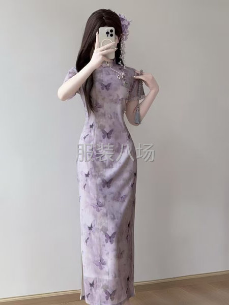 常年宠物服装改良款旗袍，四大片上手快-第9张图片