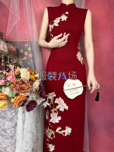 常年宠物服装改良款旗袍，四大片上手快-第7张图片