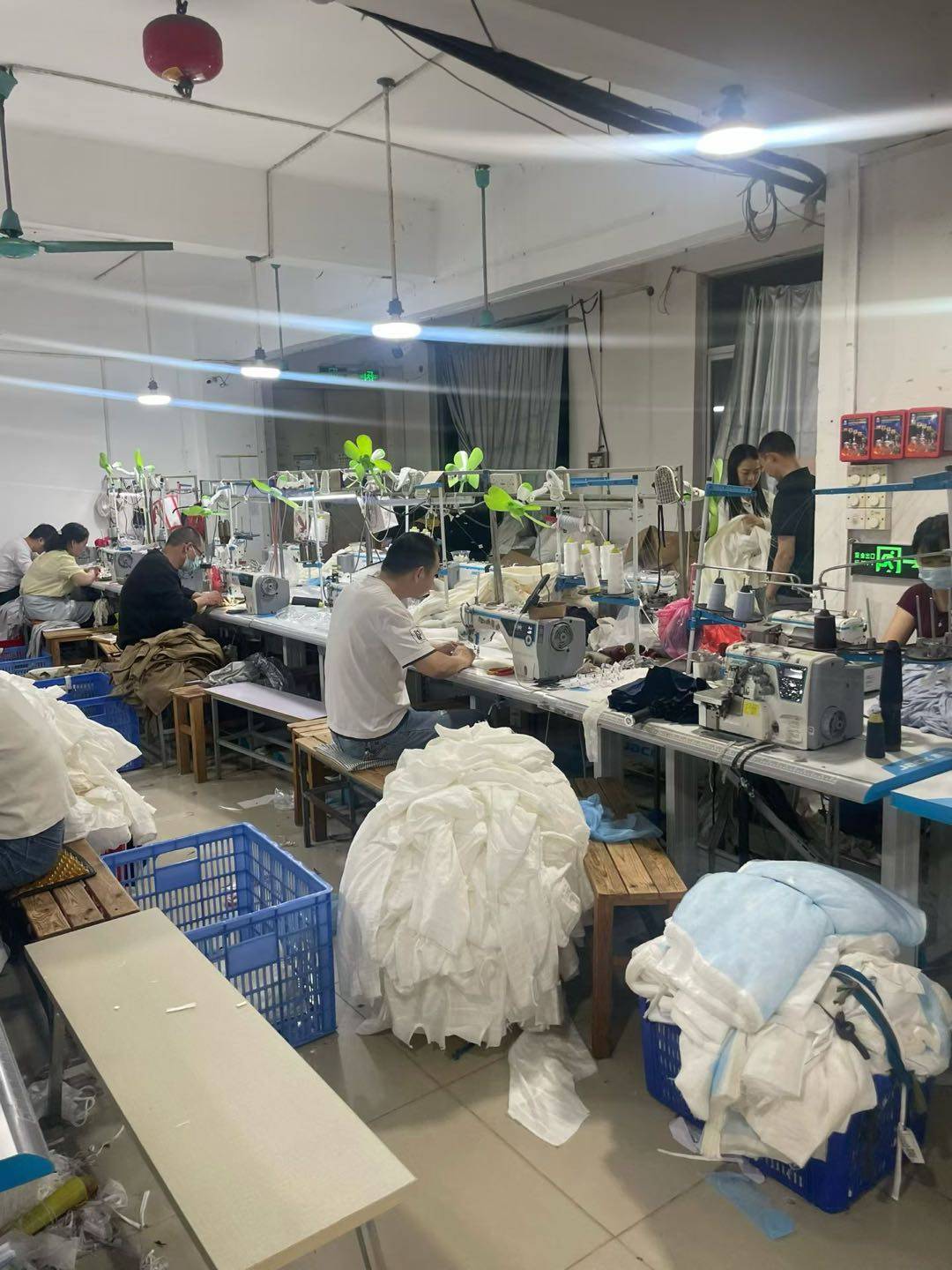 广州海珠后窖50-100人工厂 包工包料承接服装全品类加工