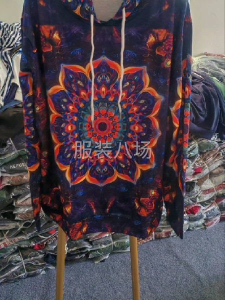 3D连帽小毛圈卫衣不加绒透气不闷-第5张图片