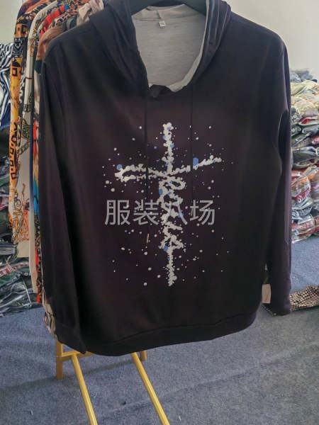 3D连帽小毛圈卫衣不加绒透气不闷-第9张图片