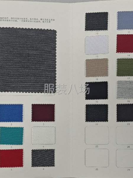 针织罗马、空气层、灯芯绒，现货面料。-第6张图片