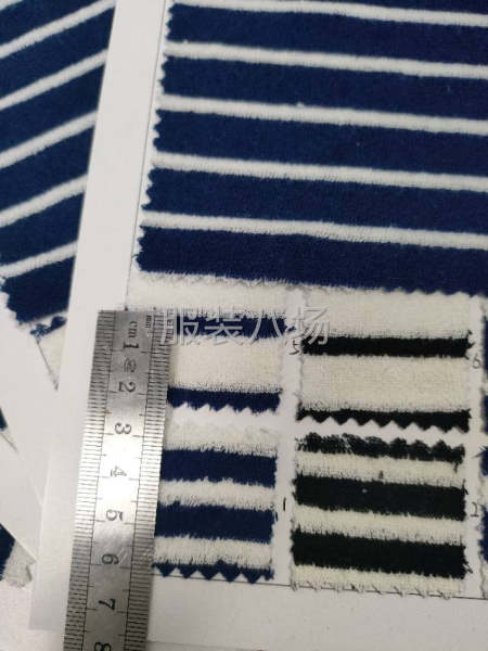 新款全棉条纹毛巾布现货面料供应-第8张图片