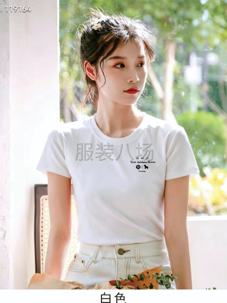 26露露乐蒙女装圆领短袖 T恤衫-第2张图片